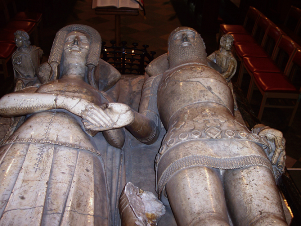 Katherine Mortimer et Thomas de Beauchamp - Comte de Warwick - St. Mary's Church  Warwick